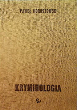 Kryminologia