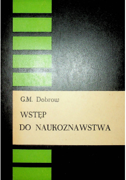 Wstęp do naukoznawstwa