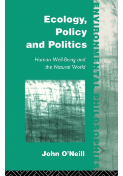 Ecology, Policy and Politics