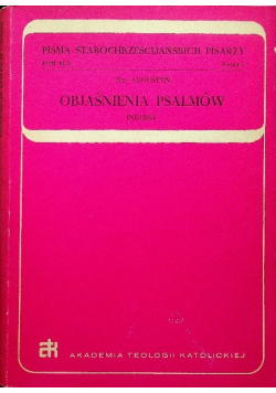 Objaśnienia Psalmów Indeksy