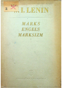 Marks Engels Marksizm 1949 r
