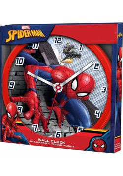 Zegar ścienny Spiderman 25 cm SPD3601