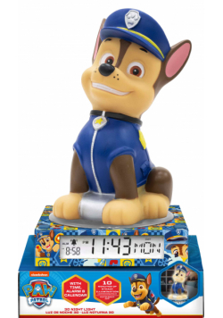 Lampka 3D z budzikiem Paw Patrol PW19972
