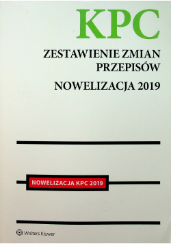 Kodeks postępowania cywilnego Zestawienie zmian przepisów