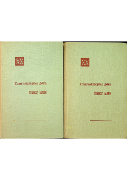 Czarodziejska góra 2 Tomy