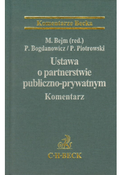 Ustawa o partnerstwie publiczno prywatnym
