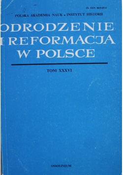 Odrodzenie i reformacja w Polsce