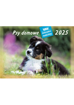 Kalendarz 2025 rodzinny WL08 Psy domowe