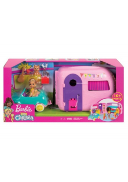 Barbie Chelsea z przyczepą kempingową