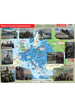 Puzzle ramkowe 72 Polacy na frontach II wojny światowej