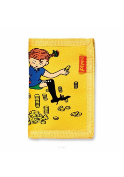 Portfel Pippi żółty