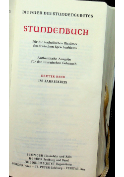 Stundenbuch plus  Supplement aus Gotteslob