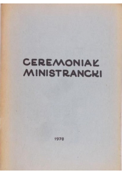 Ceremoniał ministrancki