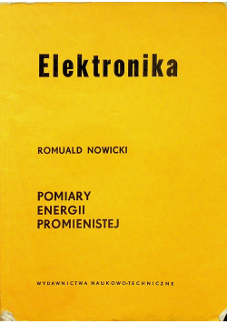 Elektronika Pomiary energii promienistej
