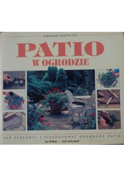 Patio w ogrodzie