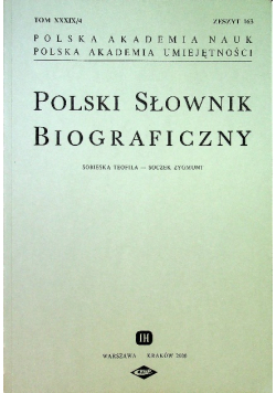 Polski słownik biograficzny Zeszyt 163