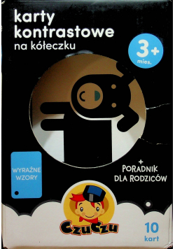 Karty kontrastowe na kółeczku