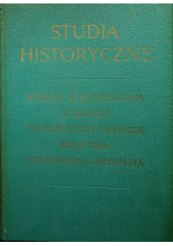 Studia historyczne