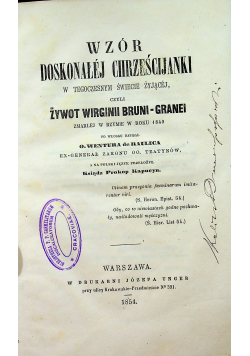 Wzór doskonałej chrześcijanki 1854 r.