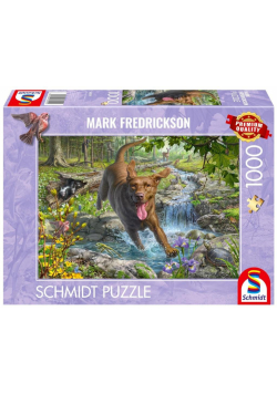 Puzzle 1000 PQ Mark Fredrickson Spacer z psem 113359