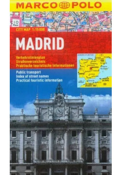 Plan Miasta Madryt