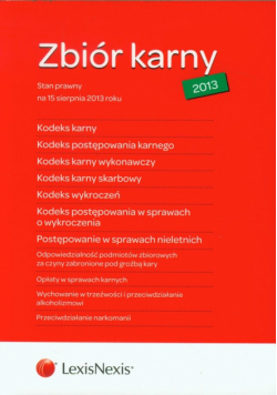 Zbiór karny 2013 LexisNexis