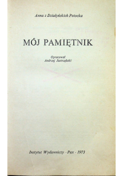 Mój pamiętnik