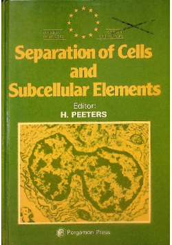 Separation of Cells and Subcellular Elements
