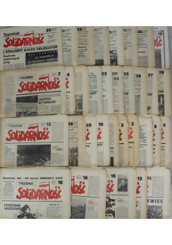 Tygodnik solidarność 34 tomy