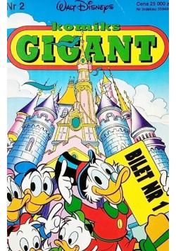Komiks gigant Nr 2 Bilet 1