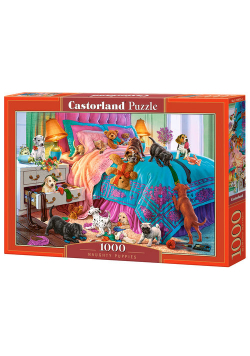 Puzzle 1000 Naughty Puppies