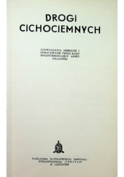 Drogi Cichociemnych