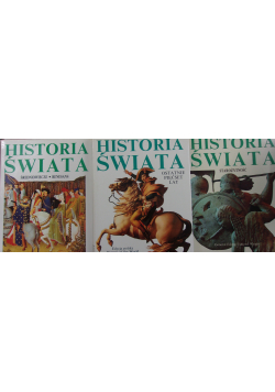 Historia świata 3 książki