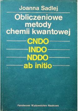 Obliczeniowe metody chemii kwantowej