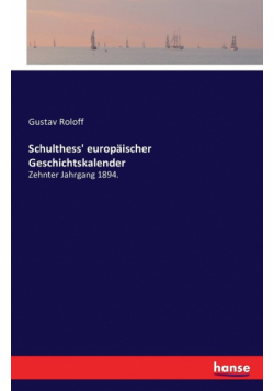 Schulthess' europäischer Geschichtskalender