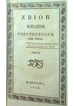 Tryumf Ewangelii tom II 1830 r