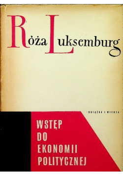 Wstęp do ekonomii politycznej