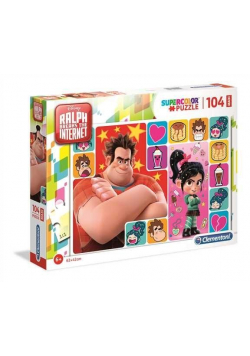 Puzzle 104 Maxi Superkolor Ralph Breaks the Intern