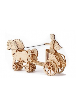 Drewniane puzzle 3D Rydwan