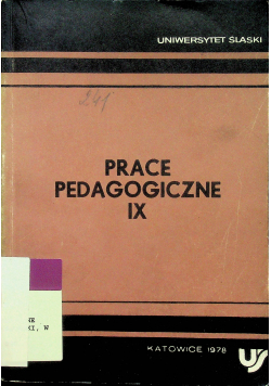 Prace pedagogiczne IX