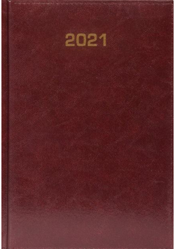 Kalendarz 2021 Dzienny A5 Baladek jasny brąz ANIEW