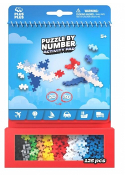 Puzzle By Number Activity Pad Transport 125el