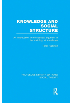 Knowledge and Social Structure