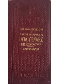 Dykcyonarz kieszonkowy 1912 r.