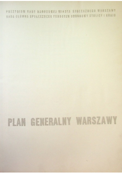 Plan generalny Warszawy