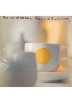 Portat einer idee Rosenthal studio - linie