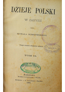 Dzieje Polski w zarysie Tom II 1881 r.