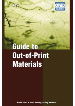 Guide to Out-of-Print Materials