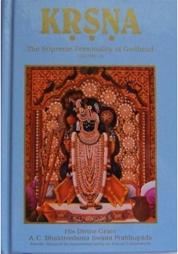 Krasna The Supreme Personality of Godhead Volume III