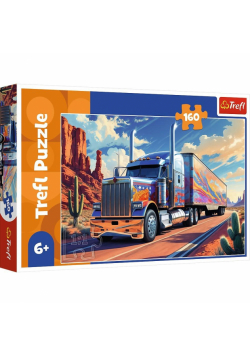 Puzzle 160 Ciężarówka w trasie 15413
